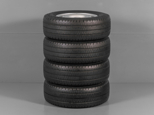 FORD TRANSIT, BK21-1007-DA/FB, 235/65 R16C, 5x160, TPMS, ORIGINÁLNÍ LETNÍ OCELOVÁ SADA