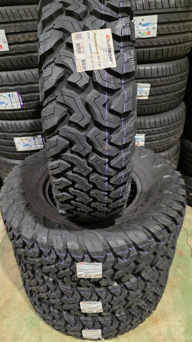 NOVÉ CELOROČNÍ PNEUMATIKY HANKOOK DYNAPRO MT2 OFFROAD LT 235/85 R16