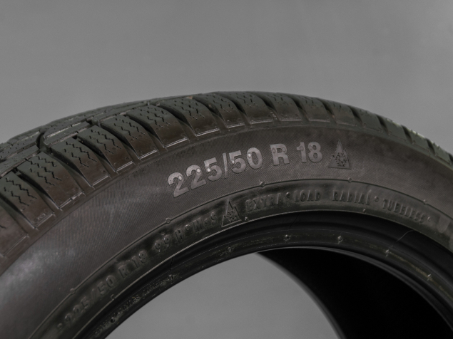 CONTINENTAL CONTIWINTERCONTACT TS850P 225/50 R18 99H 019238601701 ZIMNÍ PNEUMATIKY