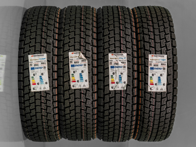 215/80 R15 102 Q NOVÉ ZIMNÍ PNEUMATIKY HANKOOK