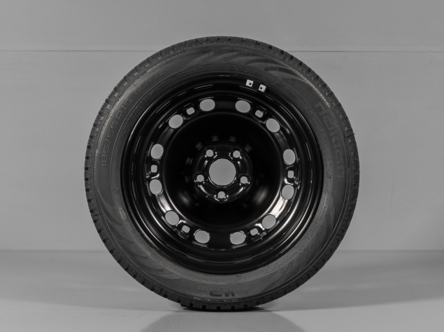 ŠKODA ROOMSTER 6Q0601027M 185/55 R15 5x100 NOVÁ ZIMNMÍ OCELOVÁ SADA