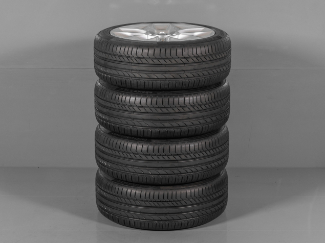 ŠKODA KAROQ, 57A 601 025G, 225/45 R19, ROZTEČ 5x112, ORIGINÁLNÍ LETNÍ ALU SADA