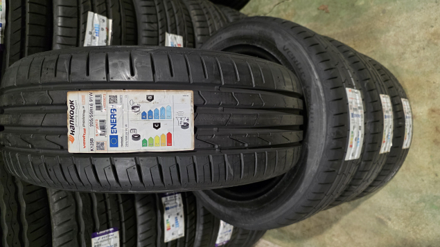 NOVÉ LETNÍ PNEUMATIKY HANKOOK 205/55 R16, EAN: 8808563407852