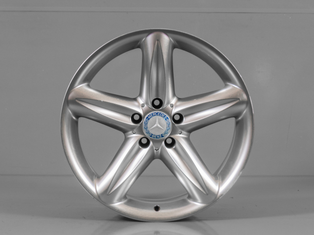 MERCEDES SL-CLASS 8,5x18, 8,5x18 5x112, A2304010402, A2304010502 ORIGINÁLNÍ DVOUROZMĚRNÁ ALU SADA