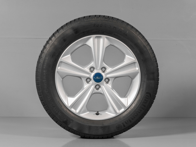 FORD KUGA I,II GJ5C-1007-B4A, 235/55 R17, 5x108, TPMS, ORIGINÁLNÍ ZIMNÍ ALU SADA