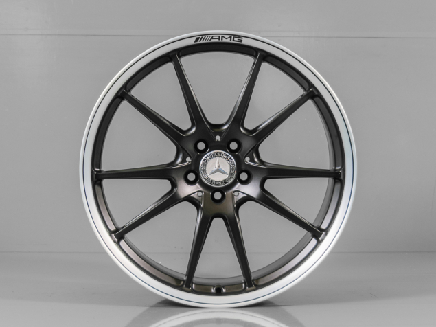 MERCEDES C63 AMG, A2054017500, A2054017400, R19 5x112, ORIGINÁLNÍ DVOUROZMĚRNÁ ALU KOLA