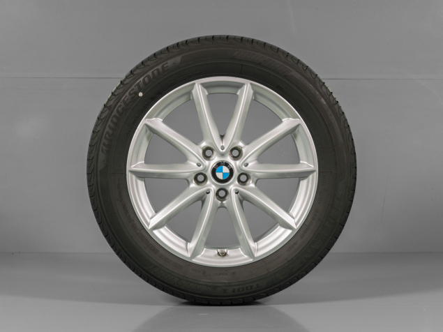 BMW X1, 6856061, 225/55 R17 5x112, ORIGINÁLNÍ LETNÍ ALU SADA, TPMS