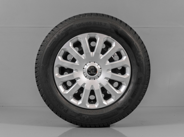 ŠKODA SCALA, KAMIQ ORIGINÁLNÍ ZIMNÍ SADA R15, ROZTEČ 5x100, 2Q0601027T
