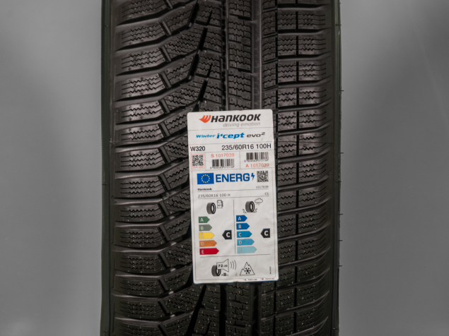 235/60 R16 100H NOVÉ ZIMNÍ PNEUMATIKY HANKOOK