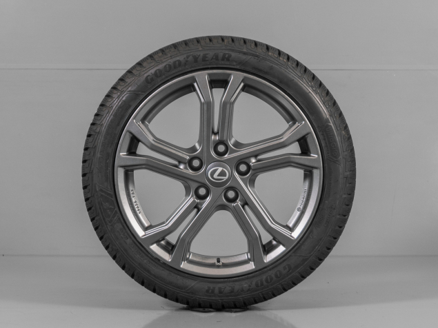 LEXUS IS 7,5x17 5x114,3 ET48 225/45/17 TPMS NOVÁ ZIMNÍ ALU SADA