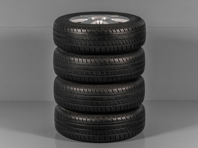 ŠKODA OCTAVIA II, 1Z0601025K, R15, 5x112, ORIGINÁLNÍ LETNÍ ALU SADA