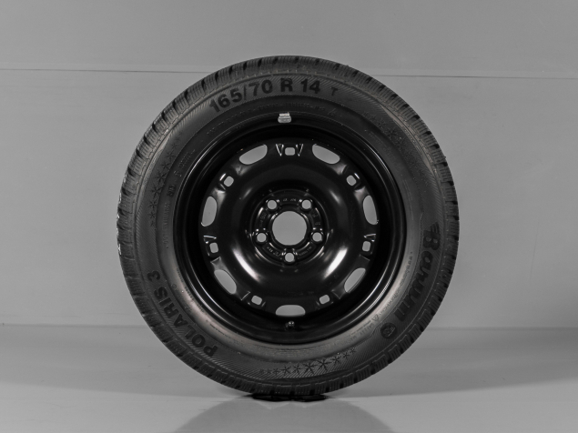 ŠKODA FABIA, 6Q0601027AC, 165/70 R14 5x100, NOVÁ ZIMNÍ  OCELOVÁ SADA
