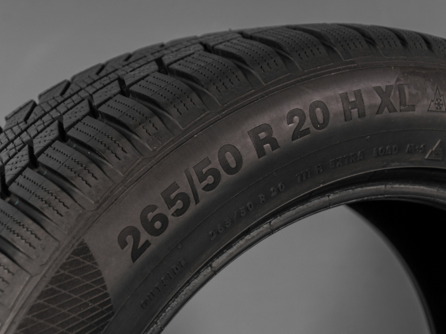 CONTINENTAL WINTERCONTACT TS850P 265/50 R20 111H 4019238782448 ZIMNÍ PNEUMATIKY POUŽITÉ
