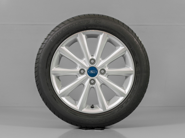 FORD FIESTA, TRANSIT, FV1C-1007-AA, 195/55/16, TPMS, ORIGINÁLNÍ LETNÍ ALU SADA