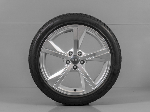 AUDI A1 82A601025G 215/45 R17 5x100 ORIGINÁLNÍ ZIMNÍ ALU SADA