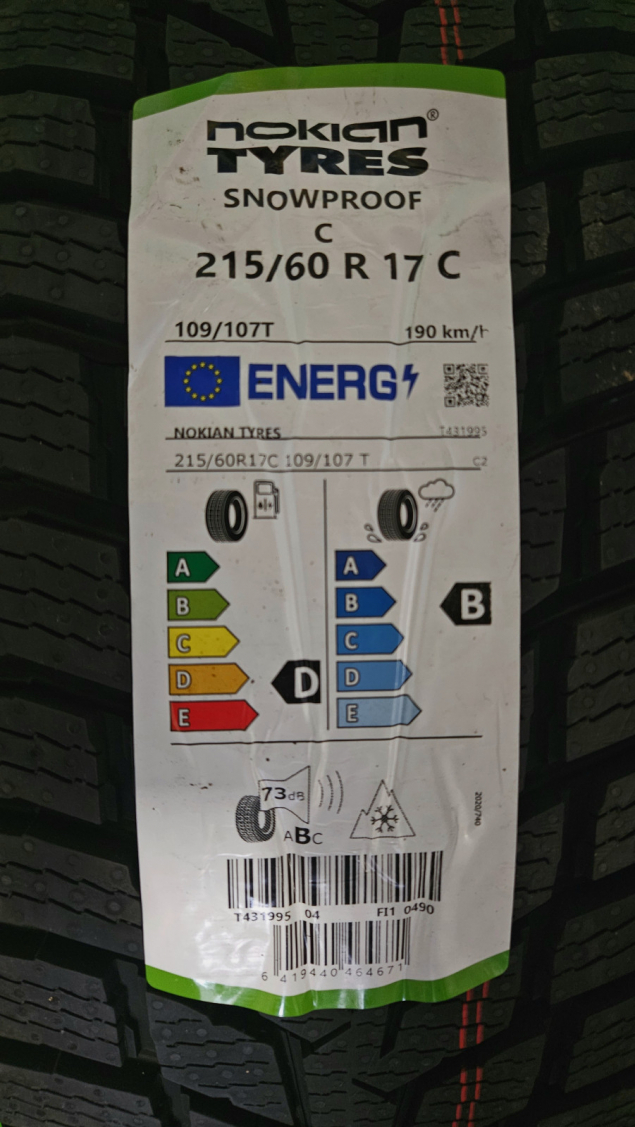 FORD TOURNEO CUSTOM II ORIGINÁLNÍ ZIMNÍ ALU SADA R17 6x120