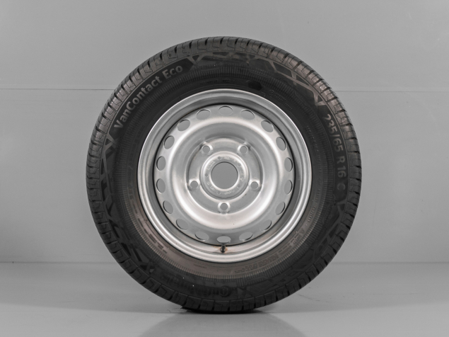 FORD TRANSIT, BK21-1007-DA/FB, 235/65 R16C, 5x160, TPMS, ORIGINÁLNÍ LETNÍ OCELOVÁ SADA