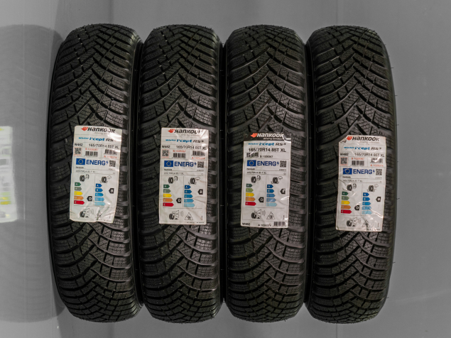 165/70 R14 85T NOVÉ ZIMNÍ PNEUMATIKY HANKOOK