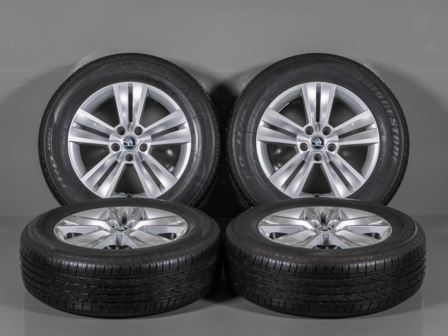 ŠKODA KODIAQ ORIGINÁLNÍ LETNÍ ALU SADA 215/65 R17 5x112