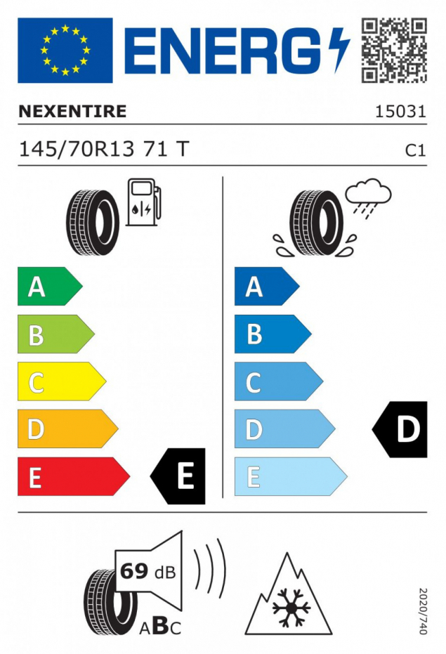 NEXEN WINGUARD SONWG 145/70/13 71T 8807622503108 ZIMNÍ PNEUMATIKY