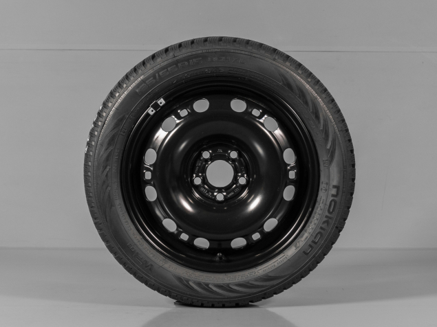 ŠKODA ROOMSTER 6Q0601027M 185/55 R15 5x100 NOVÁ ZIMNMÍ OCELOVÁ SADA