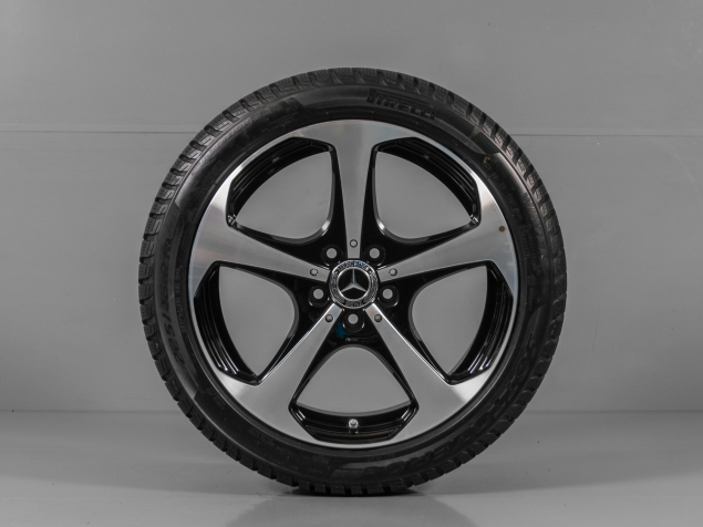 MERCEDES C-CLASS A2054014600 225/45 R18 5x112 TPMS, ORIGINÁLNÍ ZIMNÍ ALU SADA