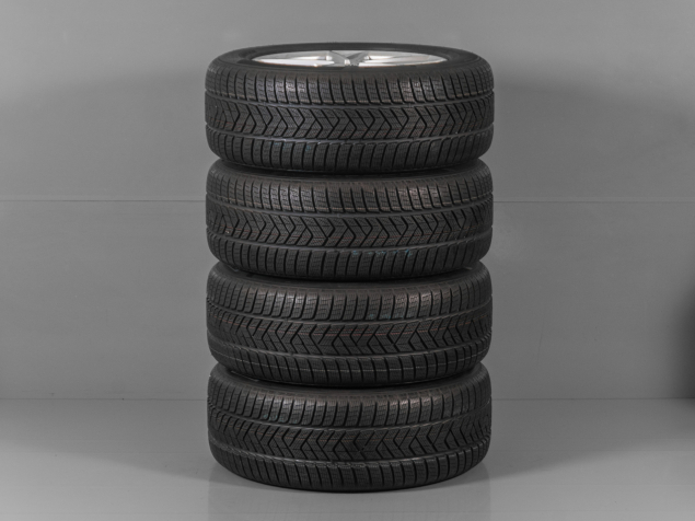 AUDI Q7 4M, 4M0601025L, 255/55 R19, 5x112, NOVÁ ORIGINÁLNÍ ZIMNÍ ALU SADA