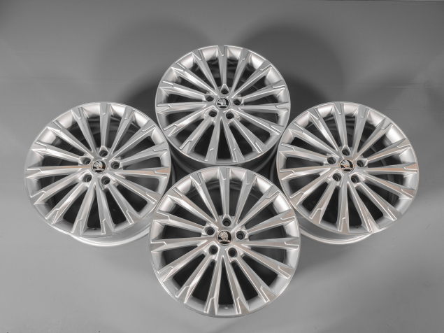 ŠKODA OCTAVIA 7,5x19 5x112 ET48 ORIGINÁLNÍ ALU KOLA