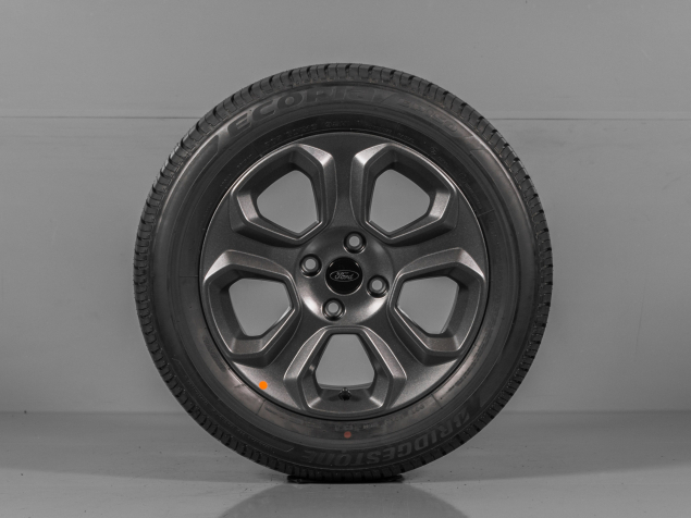FORD ECOSPORT, GB15-B2B, 205/60 R16 4x108, SNÍMAČE TLAKU, ORIGINÁLNÍ LETNÍ ALU SADA