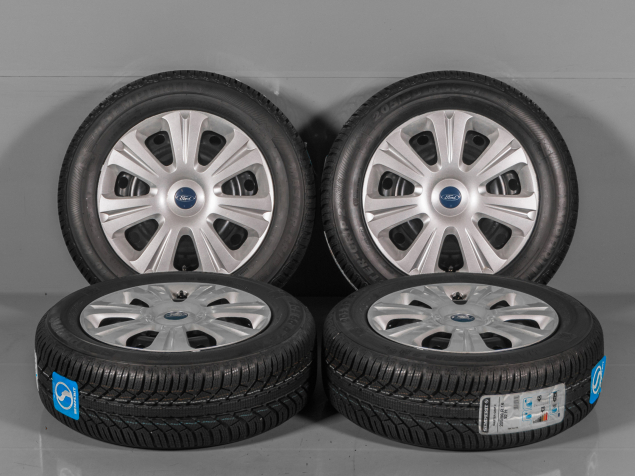 FORD FOCUS, DM5C-AB, 2033153, 2202997, 205/60 R16, TPMS, NOVÁ ORIGINÁLNÍ ZIMNÍ OCELOVÁ SADA