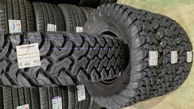 NOVÉ CELOROČNÍ PNEUMATIKY HANKOOK DYNAPRO MT2 OFFROAD LT 235/85 R16