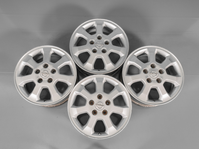 OPEL ASTRA 6,0x15 5x110 ET49 24407169 ORIGINÁLNÍ ALU KOLA POUŽITÁ