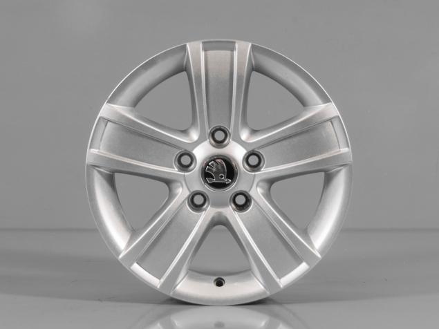 ŠKODA OCTAVIA II 6,5x15 5x112 ET50 1Z0601025S ORIGINÁLNÍ ALU KOLA