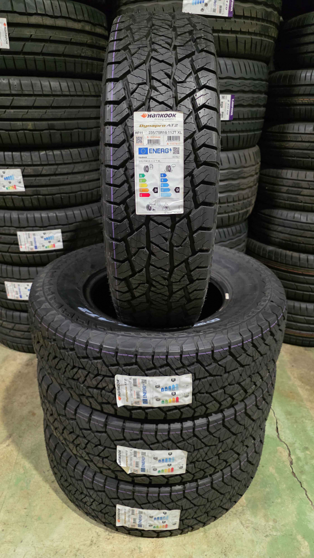 235/75 R16 112T XL, NOVÉ CELOROČNÍ M+S OFF ROAD PNEUMATIKY HANKOOK, 8808563441153