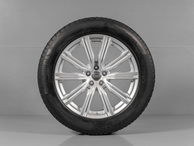 AUDI Q8, SQ8, 4M8601025T, 265/50 R20 5x112, ORIGINÁLNÍ ZIMNÍ ALU SADA, TPMS