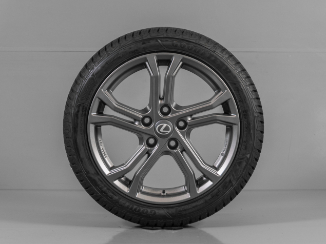 LEXUS IS 7,5x17 5x114,3 ET48 225/45/17 TPMS NOVÁ ZIMNÍ ALU SADA