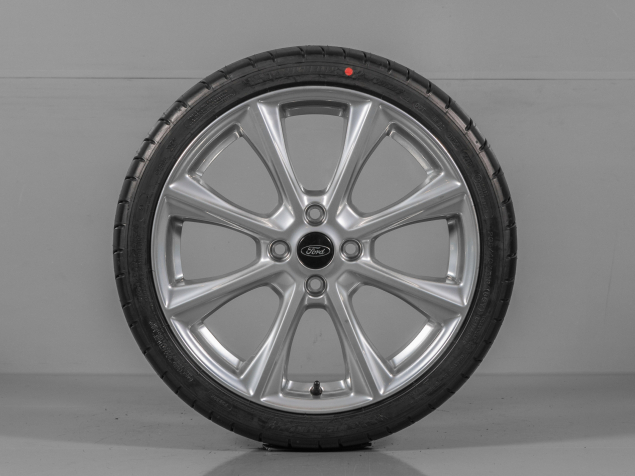 FORD FIESTA MK8, H1BC-1007-E1A, 205/40 R18 4x108, TPMS, ORIGINÁLNÍ LETNÍ ALU SADA