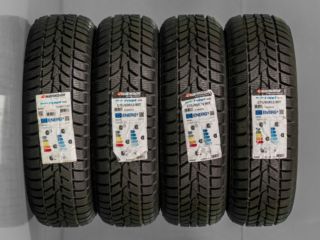 175/65 R13 80T NOVÉ ZIMNÍ PNEUMATIKY HANKOOK