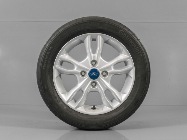 FORD FIESTA OD 2012, E1BJ-1007-AA, 195/55 R15 4x108, TPMS, ORIGINÁLNÍ LETNÍ ALU SADA