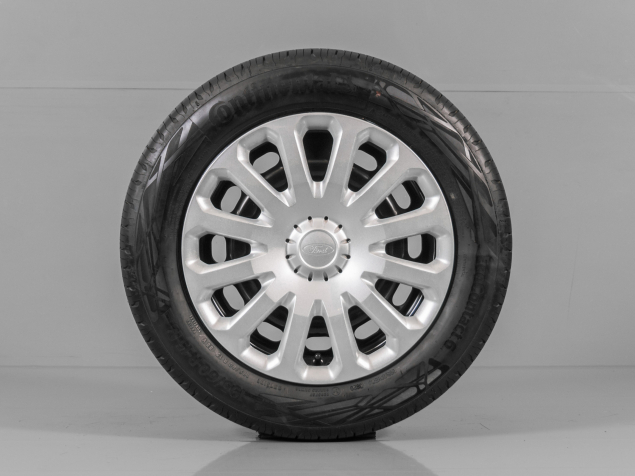 FORD TRANSIT COURIER ET76-1100-AA/BA ORIGINÁLNÍ OCELOVÁ LETNÍ SADA R15, 4x108, SNÍMAČE TLAKU