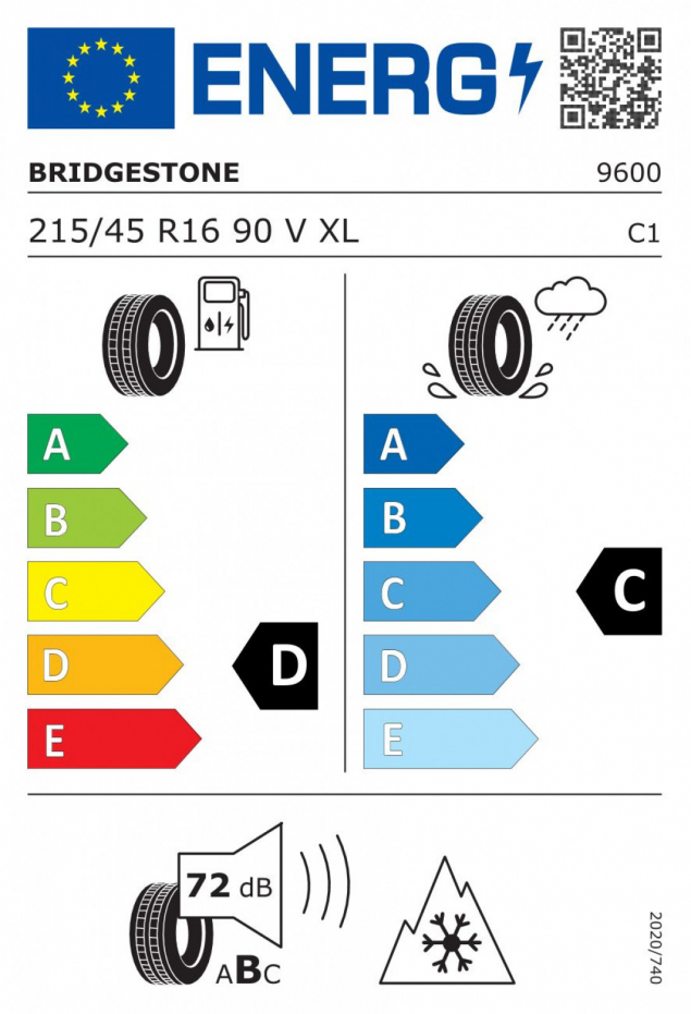 BRIDGESTONE BLIZZAK LM-32 215/45 R16 90V 3286340960014 ZIMNÍ PNEUMATIKY