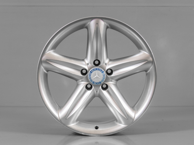 MERCEDES SL-CLASS 8,5x18, 8,5x18 5x112, A2304010402, A2304010502 ORIGINÁLNÍ DVOUROZMĚRNÁ ALU SADA