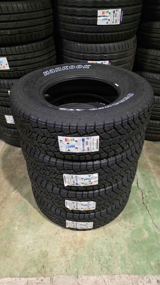 235/75 R16 112T XL, NOVÉ CELOROČNÍ M+S OFF ROAD PNEUMATIKY HANKOOK, 8808563441153
