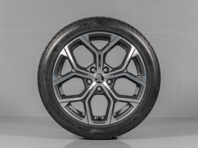ŠKODA OCTAVIA III, 6883002, 225/45 R18 5x112, ORIGINÁLNÍ LETNÍ ALU SADA