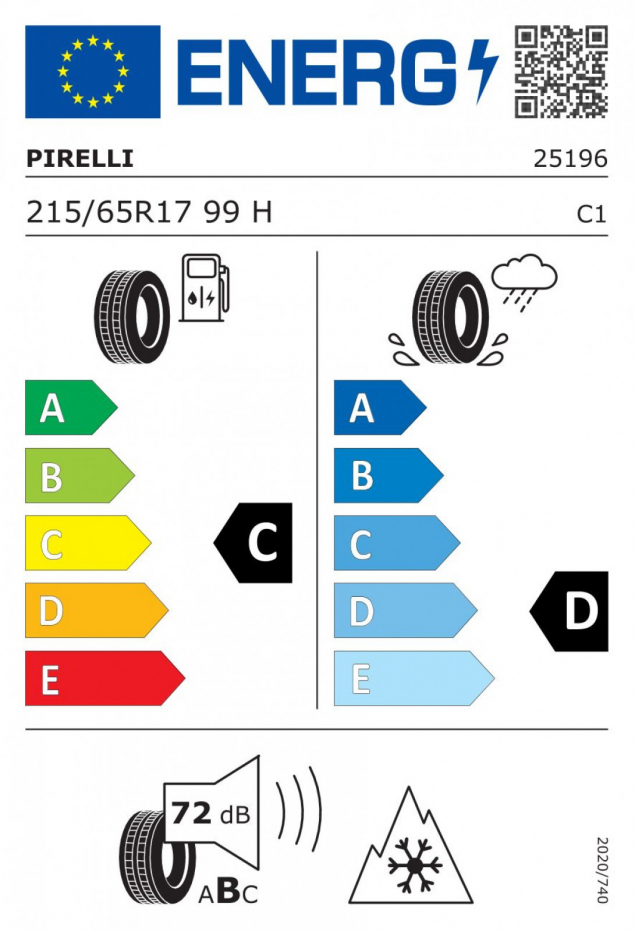 PIRELLI WINTER SCORPION 215/65 R17 99H ZIMNÍ PNEUMATIKY 8019227251968