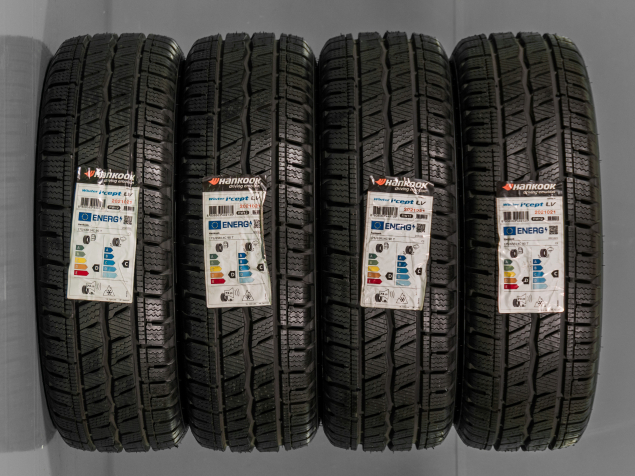175/65 R14C 90/88T NOVÉ ZIMNÍ PNEUMATIKY HANKOOK