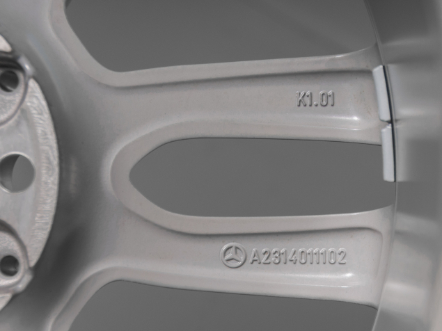 MERCEDES SL, A2314011002, R18 5x112, TPMS, ORIGINÁLNÍ LETNÍ DVOUROZMĚRNÁ ALU SADA
