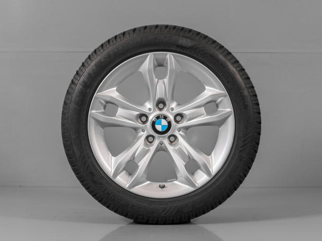BMW X1, 6789142, 225/50 R17 5x120, TPMS, ORIGINÁLNÍ ZIMNÍ ALU SADA