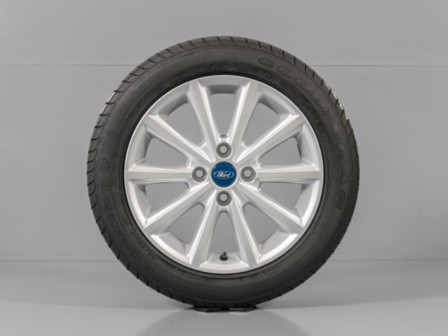 FORD FIESTA, TRANSIT, FV1C-1007-AA, 195/55/16, TPMS, ORIGINÁLNÍ LETNÍ ALU SADA