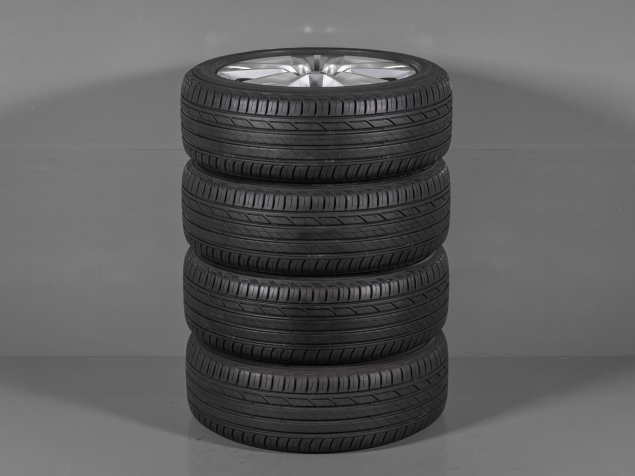 ŠKODA KAROQ 215/50 R18, 5x112, ORIGINÁLNÍ LETNÍ ALU SADA POUŽITÁ
